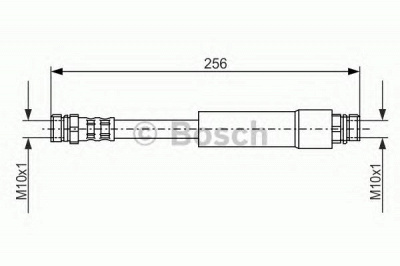 BOSCH 1987476284 -  Тормозной шланг
