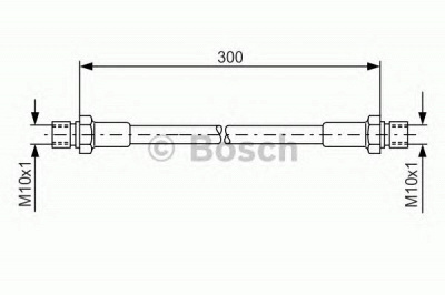 BOSCH 1987476286 -  Тормозной шланг