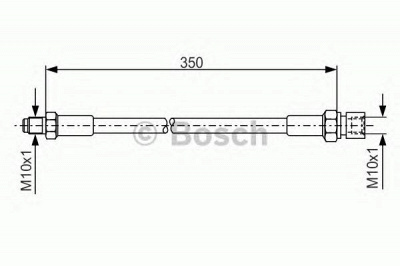 BOSCH 1987476324 -  Тормозной шланг