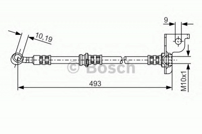 BOSCH 1987476370 -  Тормозной шланг