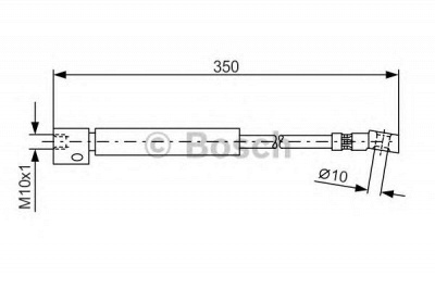 BOSCH 1987476409 -  Тормозной шланг