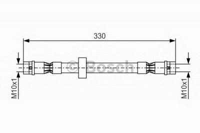 BOSCH 1987476410 -  Тормозной шланг