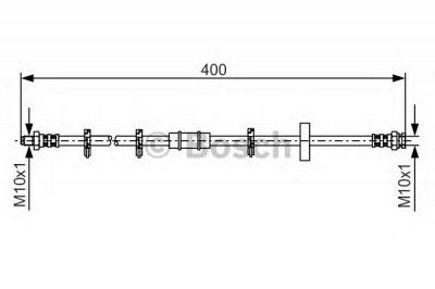 BOSCH 1987476413 -  Тормозной шланг