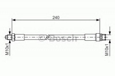 BOSCH 1987476421 -  Тормозной шланг