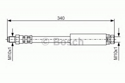 BOSCH 1987476433 -  Тормозной шланг