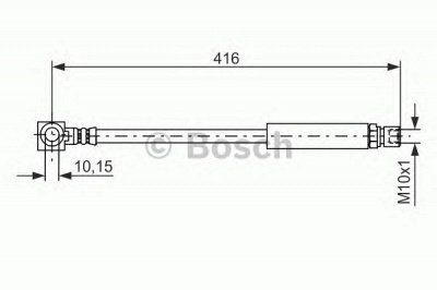 BOSCH 1987476440 -  Тормозной шланг