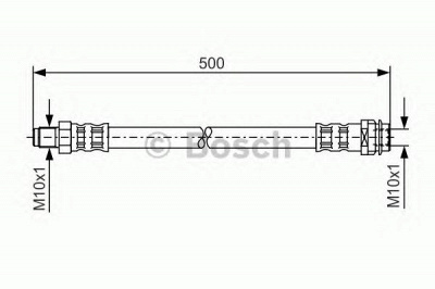 BOSCH 1987476453 -  Тормозной шланг