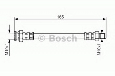 BOSCH 1987476454 -  Тормозной шланг