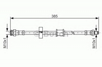 BOSCH 1987476459 -  Тормозной шланг