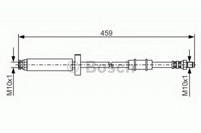 BOSCH 1987476462 -  Тормозной шланг
