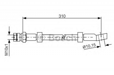 BOSCH 1987476464 -  Тормозной шланг