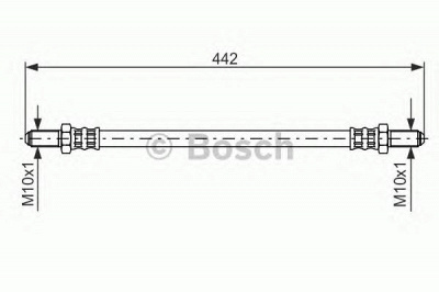 BOSCH 1987476469 -  Тормозной шланг