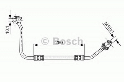 BOSCH 1987476504 -  Тормозной шланг