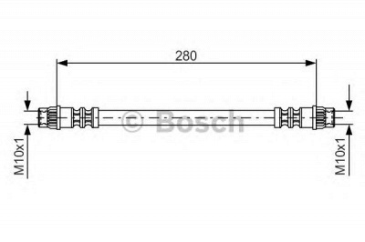 BOSCH 1987476517 -  Тормозной шланг