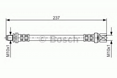 BOSCH 1987476564 -  Тормозной шланг