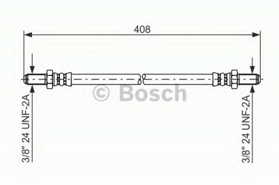 BOSCH 1987476579 -  Тормозной шланг