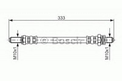 BOSCH 1987476619 -  Тормозной шланг