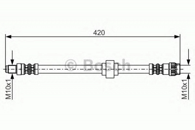 BOSCH 1987476704 -  Тормозной шланг