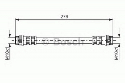 BOSCH 1987476712 -  Тормозной шланг