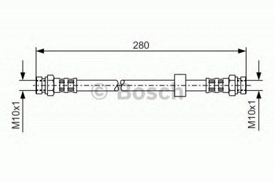 BOSCH 1987476732 -  Тормозной шланг