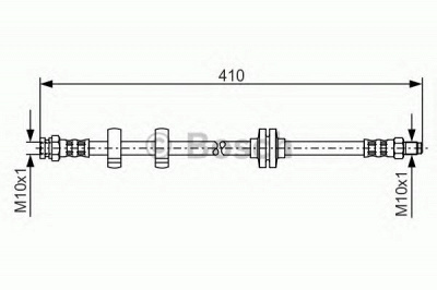 BOSCH 1987476749 -  Тормозной шланг