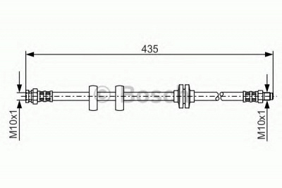 BOSCH 1987476788 -  Тормозной шланг