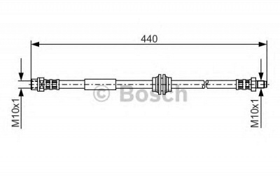 BOSCH 1987476808 -  Тормозной шланг
