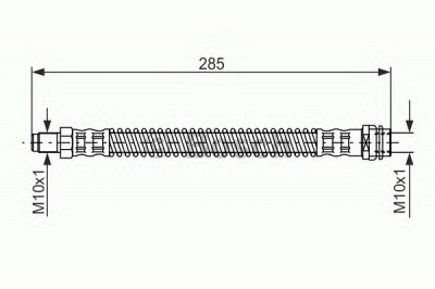 BOSCH 1987476841 -  Тормозной шланг