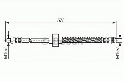 BOSCH 1987476870 -  Тормозной шланг