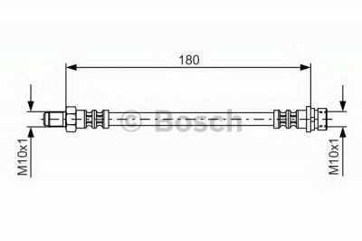 BOSCH 1987476887 -  Тормозной шланг