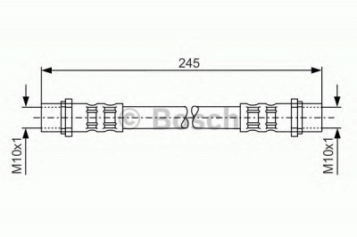 BOSCH 1987476904 -  Тормозной шланг