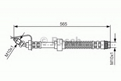 BOSCH 1987476906 -  Тормозной шланг