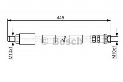 BOSCH 1987476912 -  Тормозной шланг