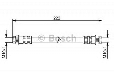 BOSCH 1987476914 -  Тормозной шланг