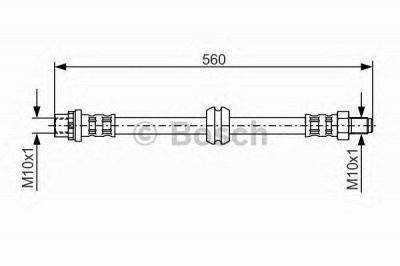 BOSCH 1987476923 -  Тормозной шланг