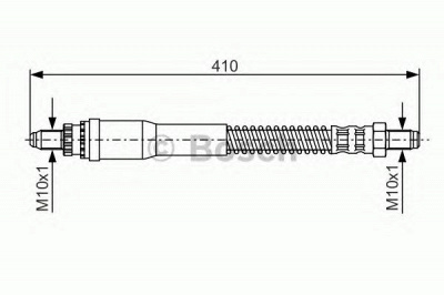 BOSCH 1987476926 -  Тормозной шланг
