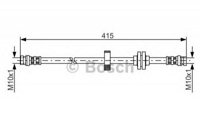 BOSCH 1987476999 -  Тормозной шланг