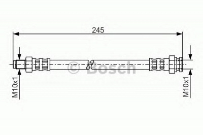 BOSCH 1987481013 -  Тормозной шланг