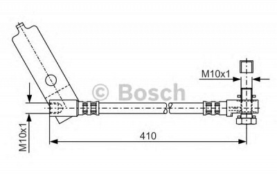 BOSCH 1987481046 -  Тормозной шланг