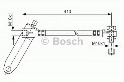 BOSCH 1987481047 -  Тормозной шланг