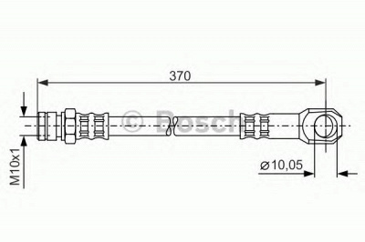 BOSCH 1987481094 -  Тормозной шланг