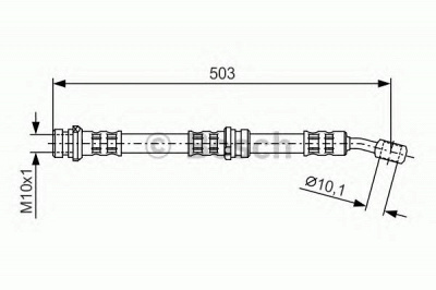 BOSCH 1987481098 -  Тормозной шланг