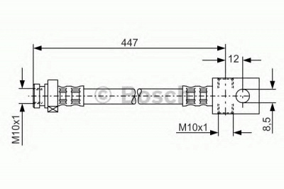 BOSCH 1987481101 -  Тормозной шланг