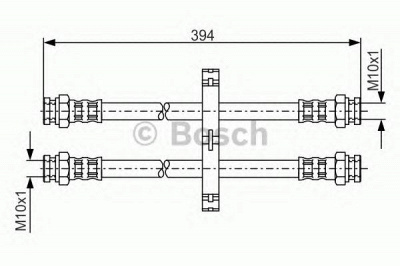 BOSCH 1987481118 -  Тормозной шланг
