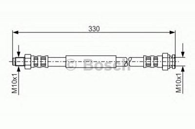 BOSCH 1987481124 -  Тормозной шланг