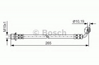 BOSCH 1987481128 -  Тормозной шланг