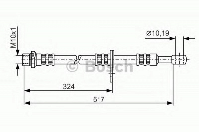 BOSCH 1987481139 -  Тормозной шланг