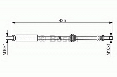 BOSCH 1987481159 -  Тормозной шланг