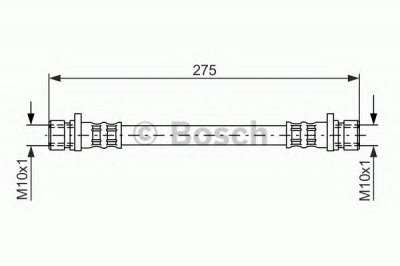 BOSCH 1987481210 -  Тормозной шланг