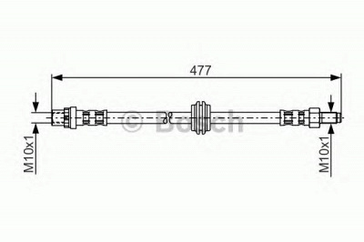 BOSCH 1987481259 -  Тормозной шланг